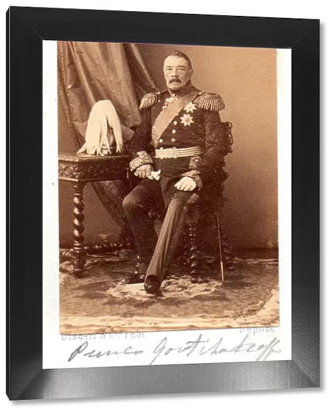 Portrait of Prince Pyotr Dmitrievich Gorchakov (1790-1868), 1860s