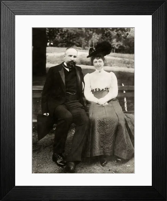 Framed Print : Portrait of the Prime Minister of Imperial Russia Pyotr Stolypin with his wife, 1910 Framed Print : Portrait of the Prime Minister of Imperial Russia Pyotr Stolypin with his wife, 1910