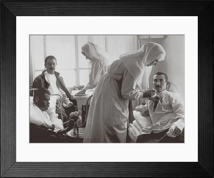 Framed Print : Hospital of the Community of the Nursing of the Protection of the Theotokos Sisters in Petrograd, 1914-1916 Framed Print : Hospital of the Community of the Nursing of the Protection of the Theotokos Sisters in Petrograd, 1914-1916