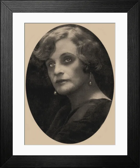 Framed Print : Nadezhda Teffi (1872-1952) Framed Print : Nadezhda Teffi (1872-1952)