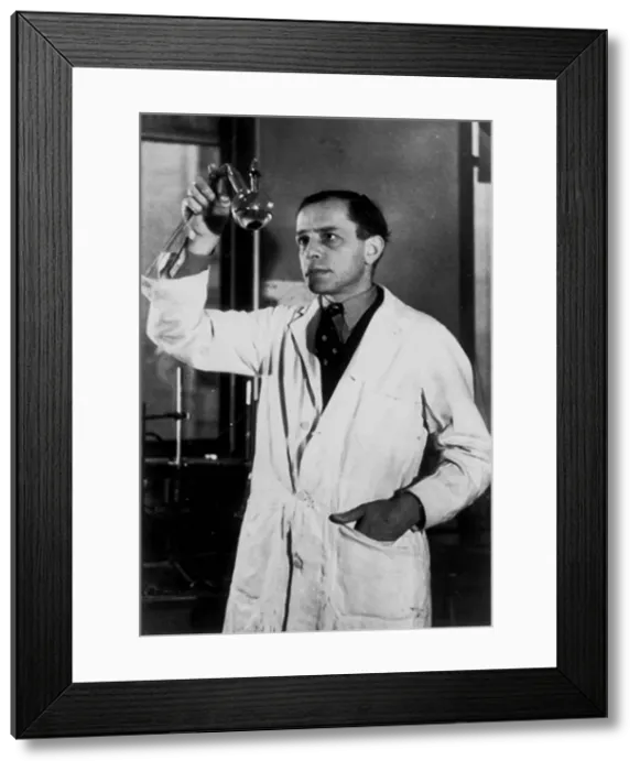 Framed Print : Rudolph Schoenheimer (1898-1941), 1930s Framed Print : Rudolph Schoenheimer (1898-1941), 1930s