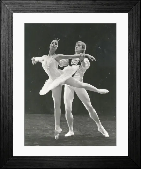 Framed Print : Natalia Bessmertnova and Alexander Godunov in the Ballet Swan Lake, 1970s Framed Print : Natalia Bessmertnova and Alexander Godunov in the Ballet Swan Lake, 1970s
