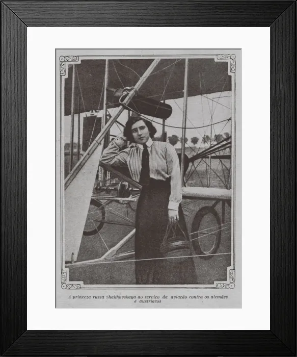 Framed Print : Eugenie Mikhailovna Countess Shakhovskaya (1889?1920), 1913 Framed Print : Eugenie Mikhailovna Countess Shakhovskaya (1889?1920), 1913