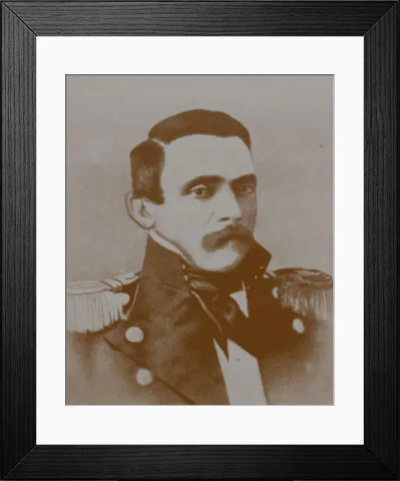 Framed Print : Portrait of Lev Andreyevich Ergomyshev (1809-1859) Framed Print : Portrait of Lev Andreyevich Ergomyshev (1809-1859)