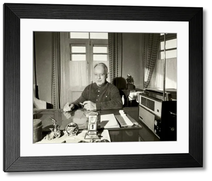 Framed Print : The writer Mikhail Sholokhov (1905-1984), 1960s Framed Print : The writer Mikhail Sholokhov (1905-1984), 1960s