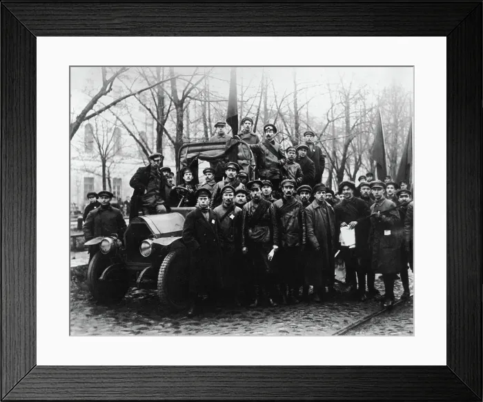 Framed Print : A Group of Red Army Men. Petrograd, 1917 Framed Print : A Group of Red Army Men. Petrograd, 1917