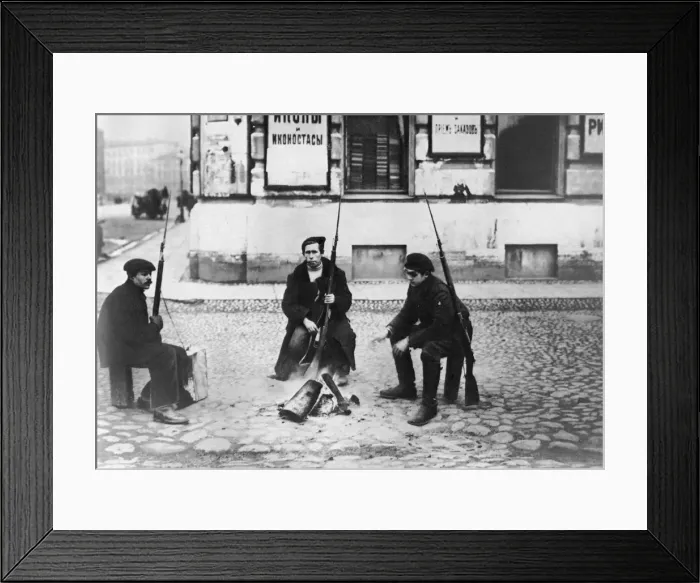 Framed Print : A Group of Red Guard Men. Petrograd, 1917 Framed Print : A Group of Red Guard Men. Petrograd, 1917