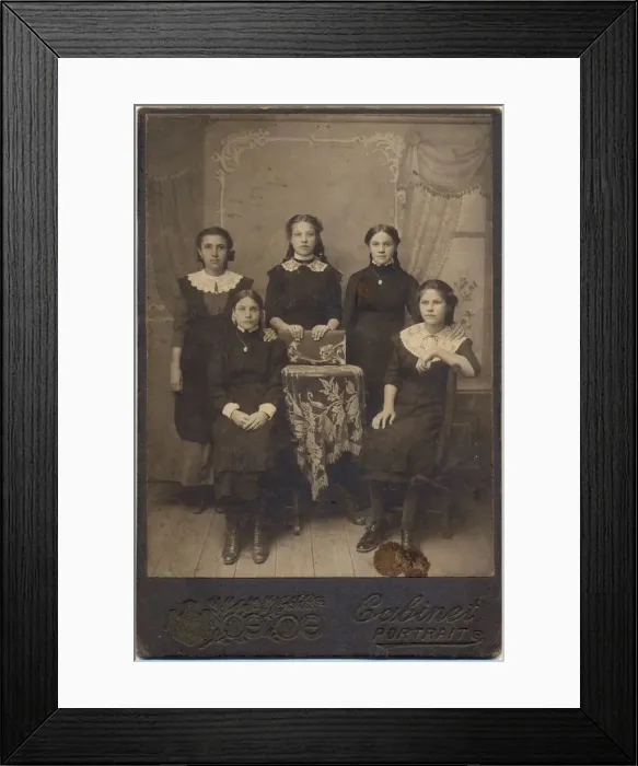 Framed Print : Grammar Pupils, 1910s Framed Print : Grammar Pupils, 1910s