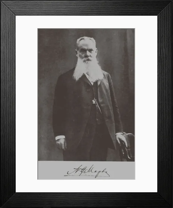Framed Print : Adolf Fyodorovich Marks (1838-1904), c. 1901-1902 Framed Print : Adolf Fyodorovich Marks (1838-1904), c. 1901-1902
