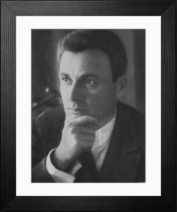 Framed Print : Poet Galaktion Tabidze Framed Print : Poet Galaktion Tabidze