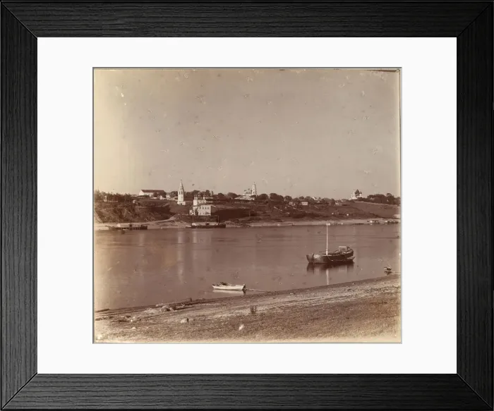 Framed Print : Town of Romanov. General view, 1910 Framed Print : Town of Romanov. General view, 1910