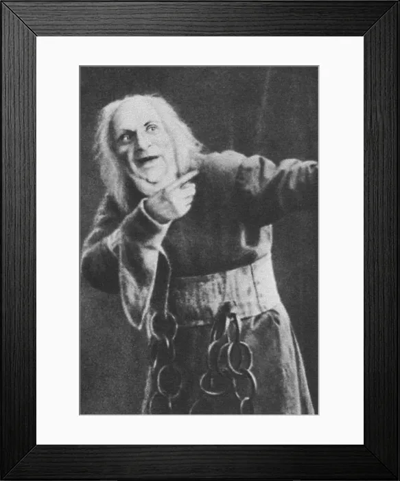 Framed Print : Ivan Yershov as Kashchey, 1918 Framed Print : Ivan Yershov as Kashchey, 1918