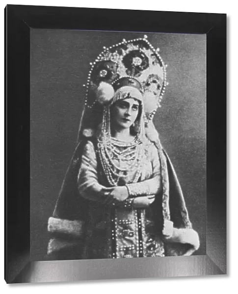 Antonina Nezhdanova as the Princess, 1917