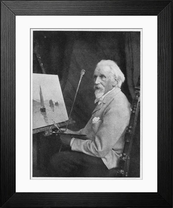 Framed Print : Portrait of the painter Lev Lagorio (1828-1905), 1900s Framed Print : Portrait of the painter Lev Lagorio (1828-1905), 1900s