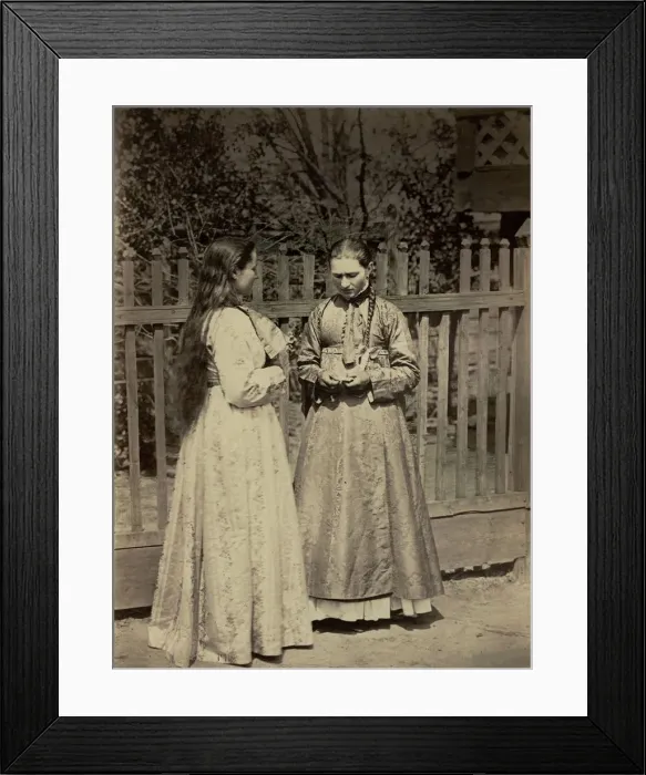 Framed Print : Don cossacks traditional feast costume, 1876 Framed Print : Don cossacks traditional feast costume, 1876
