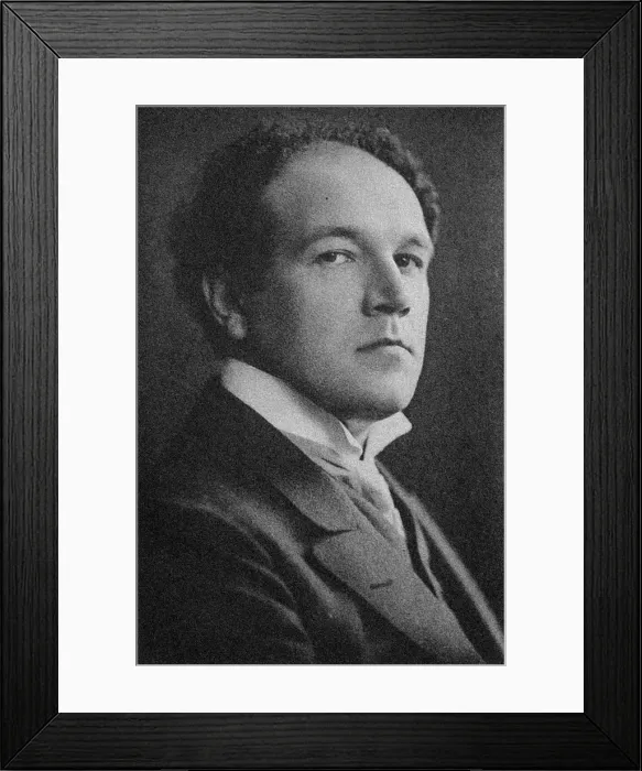 Framed Print : Nikolai Karlovich Medtner (1879-1951), 1910 Framed Print : Nikolai Karlovich Medtner (1879-1951), 1910