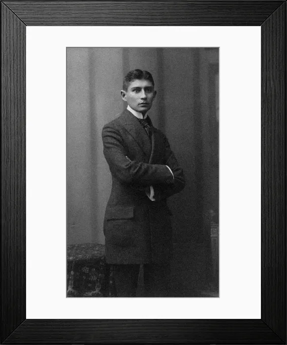 Framed Print : Franz Kafka, c. 1906 Framed Print : Franz Kafka, c. 1906