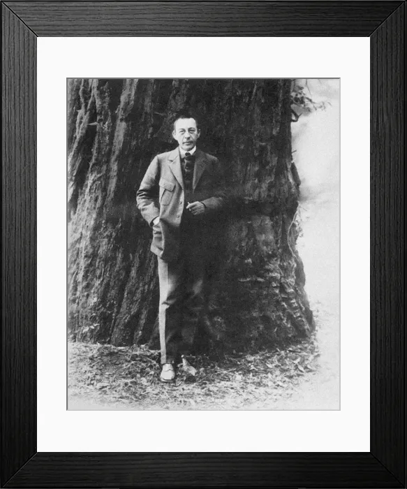 Framed Print : Composer Sergei Rachmaninov (1873-1943), 1919