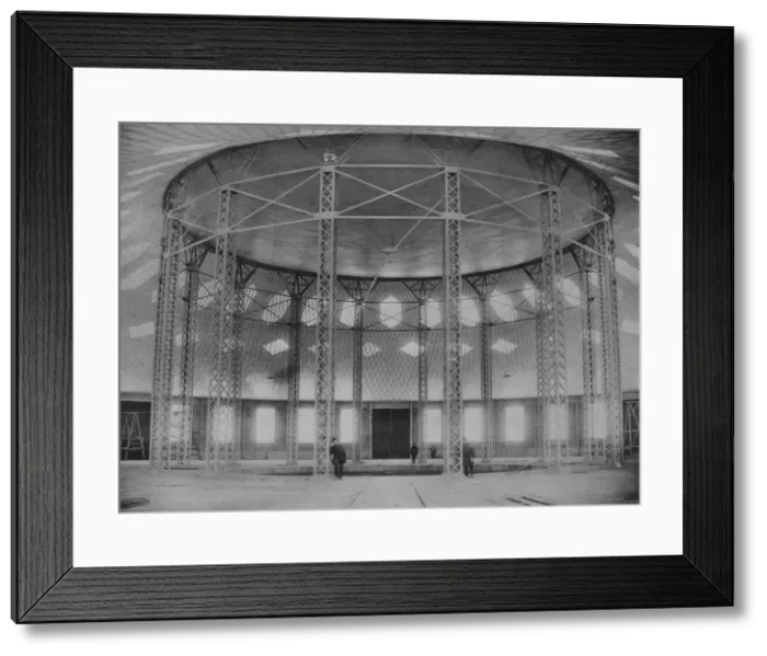 Framed Print : The World First Membrane roof and steel gridshell in the Rotunda by Vladimir Shukhov, Nizhny Novgorod, 1896 Framed Print : The World First Membrane roof and steel gridshell in the Rotunda by Vladimir Shukhov, Nizhny Novgorod, 1896