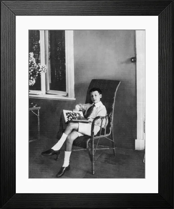 Framed Print : Vladimir Nabokov as Child, 1907 Framed Print : Vladimir Nabokov as Child, 1907