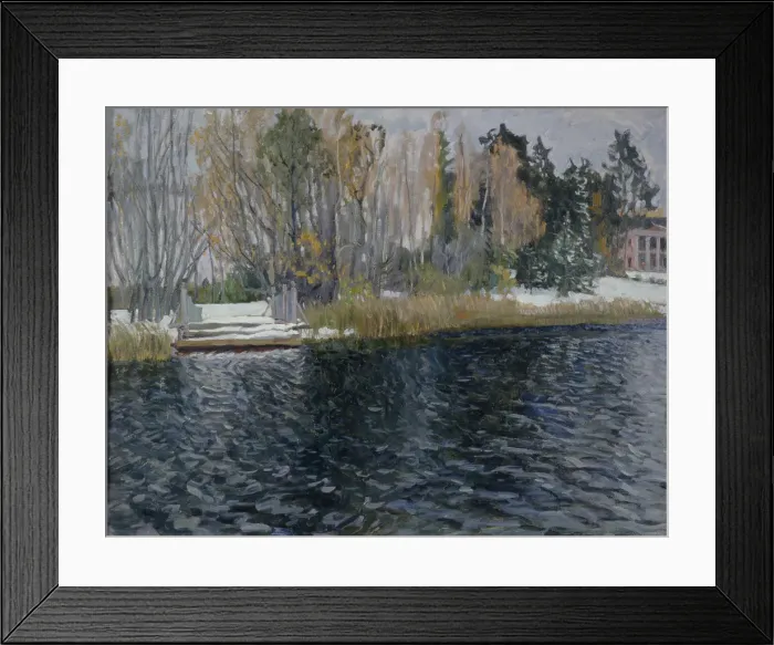 Framed Print : First Snow, Early 20th cen Artist: Zhukovsky, Stanislav Yulianovich (1873-1944) Framed Print : First Snow, Early 20th cen Artist: Zhukovsky, Stanislav Yulianovich (1873-1944)