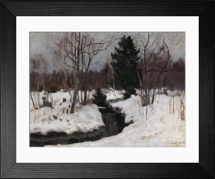 Framed Print : Early Spring, 1926. Artist: Zhukovsky, Stanislav Yulianovich (1873-1944) Framed Print : Early Spring, 1926. Artist: Zhukovsky, Stanislav Yulianovich (1873-1944)