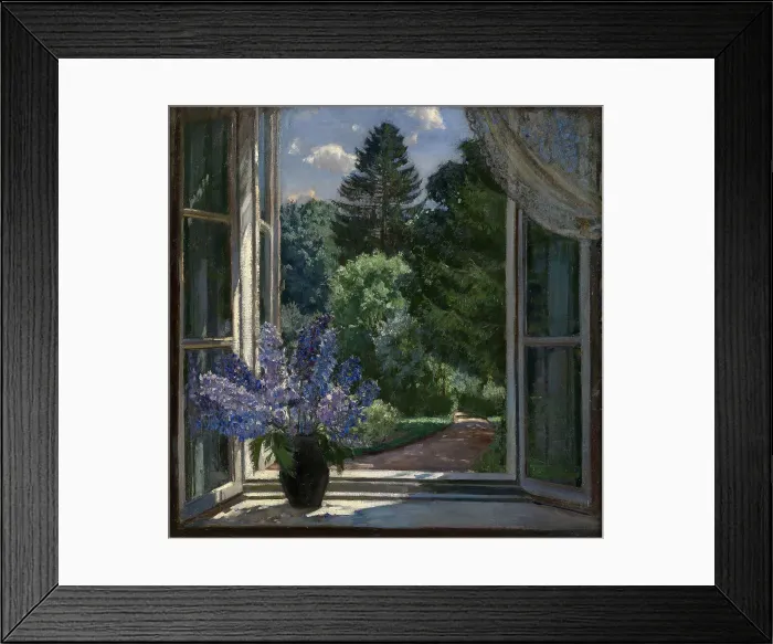 Framed Print : View from a Window, 1939. Artist: Zhukovsky, Stanislav Yulianovich (1873-1944) Framed Print : View from a Window, 1939. Artist: Zhukovsky, Stanislav Yulianovich (1873-1944)