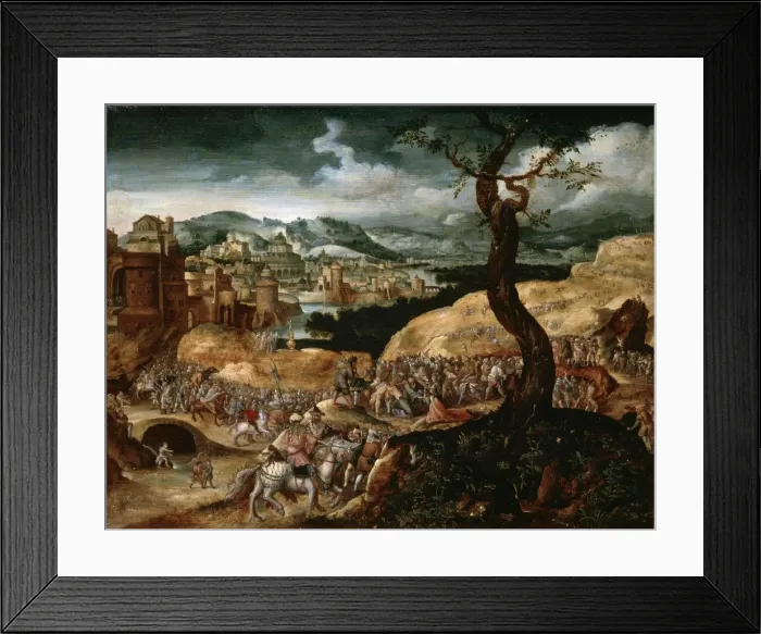 Framed Print : The Passion of Christ, early 16th century. Artist: Joachim Patinir Framed Print : The Passion of Christ, early 16th century. Artist: Joachim Patinir