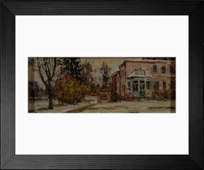 Framed Print : Muranovo. Fyodor Tyutchevs House, 1920. Artist: Petrovichev, Pyotr Ivanovich (1874-1947) Framed Print : Muranovo. Fyodor Tyutchevs House, 1920. Artist: Petrovichev, Pyotr Ivanovich (1874-1947)