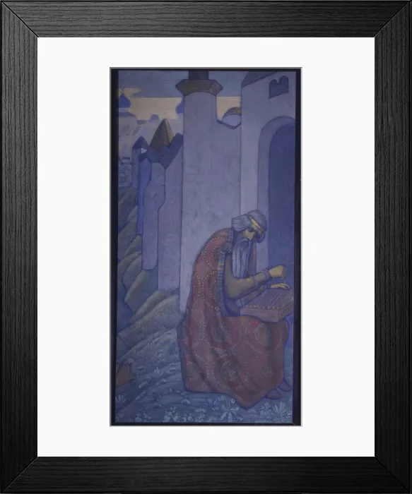 Framed Print : Boyan, 1910. Artist: Roerich, Nicholas (1874-1947) Framed Print : Boyan, 1910. Artist: Roerich, Nicholas (1874-1947)