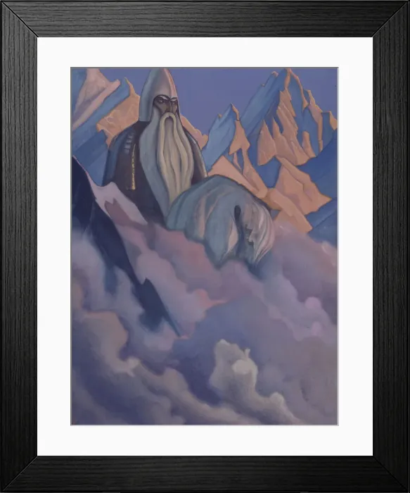 Framed Print : Svyatogor, 1942. Artist: Roerich, Nicholas (1874-1947) Framed Print : Svyatogor, 1942. Artist: Roerich, Nicholas (1874-1947)