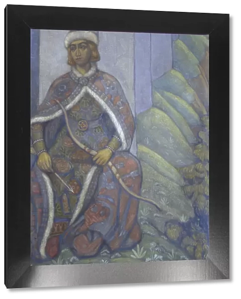 A Knight, 1910. Artist: Roerich, Nicholas (1874-1947)