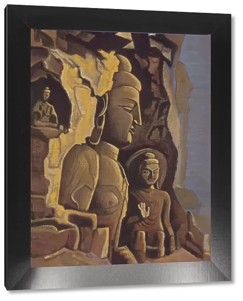 Yungang, 1937. Artist: Roerich, Nicholas (1874-1947)