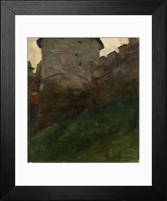Framed Print : The Novgorod Kremlin Tower, c. 1903. Artist: Roerich, Nicholas (1874-1947) Framed Print : The Novgorod Kremlin Tower, c. 1903. Artist: Roerich, Nicholas (1874-1947)