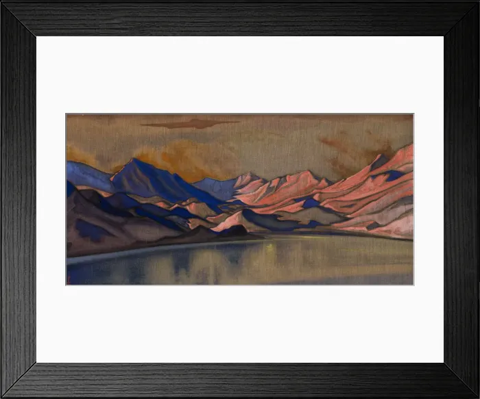 Framed Print : Baralacha, 1944. Artist: Roerich, Nicholas (1874-1947) Framed Print : Baralacha, 1944. Artist: Roerich, Nicholas (1874-1947)