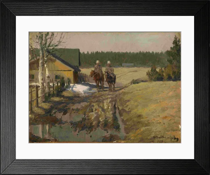 Framed Print : Cossacks on Horseback, 1916. Artist: Vladimirov, Ivan Alexeyevich (1869-1947) Framed Print : Cossacks on Horseback, 1916. Artist: Vladimirov, Ivan Alexeyevich (1869-1947)