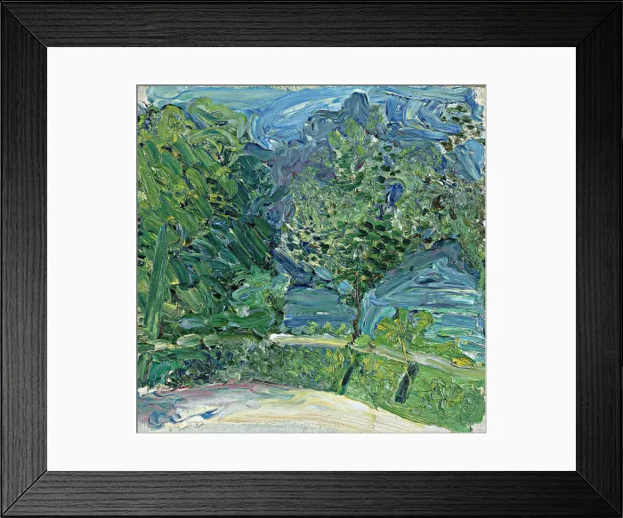 Framed Print : Lakeside Road near Gmunden, 1907. Artist: Gerstl, Richard (1883-1908) Framed Print : Lakeside Road near Gmunden, 1907. Artist: Gerstl, Richard (1883-1908)