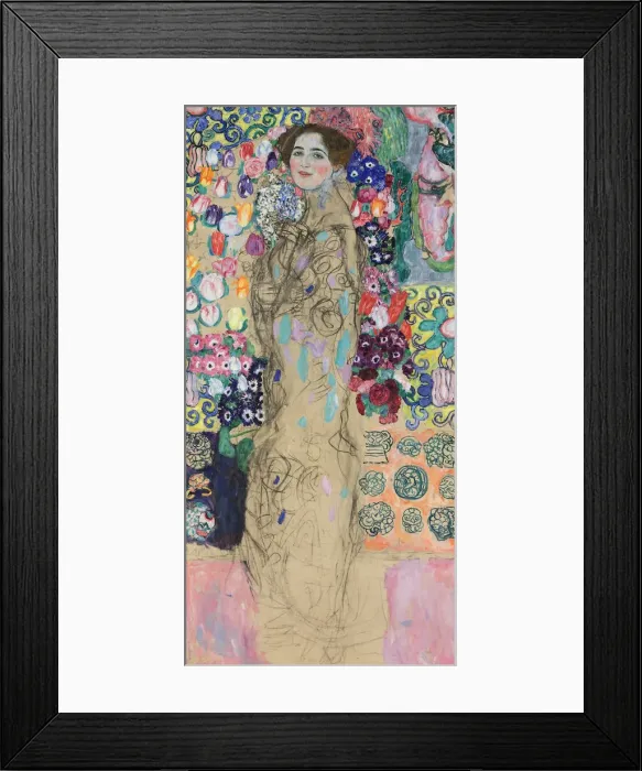 Framed Print : Portrait of Ria Munk III, 1917. Artist: Klimt, Gustav (1862-1918) Framed Print : Portrait of Ria Munk III, 1917. Artist: Klimt, Gustav (1862-1918)