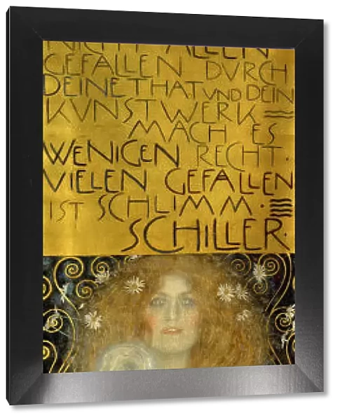 Nuda Veritas, 1899. Artist: Klimt, Gustav (1862-1918)