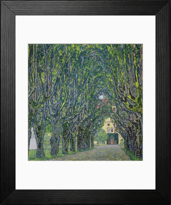 Framed Print : Avenue in the Park of Kammer Castle, 1912. Artist: Klimt, Gustav (1862-1918) Framed Print : Avenue in the Park of Kammer Castle, 1912. Artist: Klimt, Gustav (1862-1918)