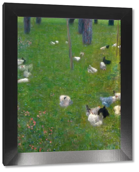 After the rain (Garden with chickens in St. Agatha), 1898. Artist: Klimt, Gustav (1862-1918)