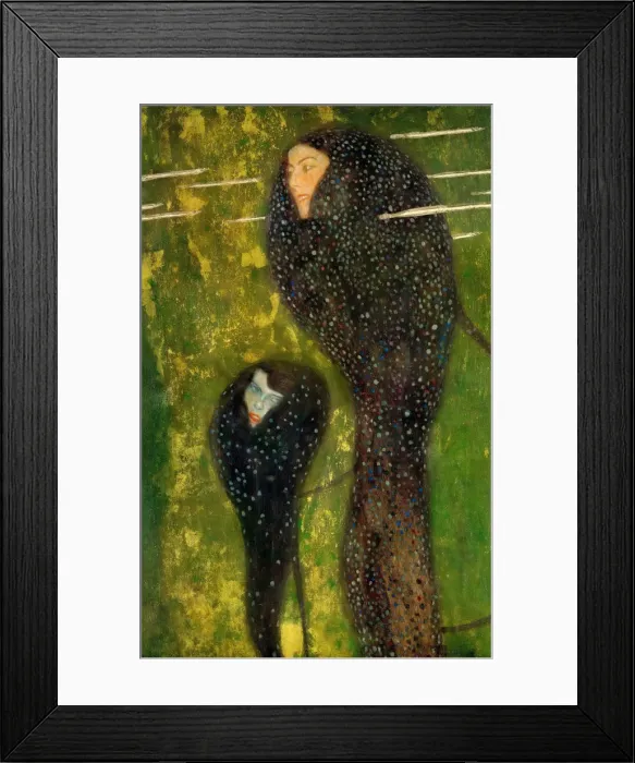 Framed Print : Nymphs (Silver Fish), 1899. Artist: Klimt, Gustav (1862-1918) Framed Print : Nymphs (Silver Fish), 1899. Artist: Klimt, Gustav (1862-1918)