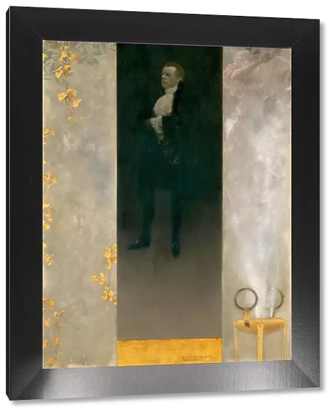 Actor Josef Lewinsky as Carlos, 1895. Artist: Klimt, Gustav (1862-1918)