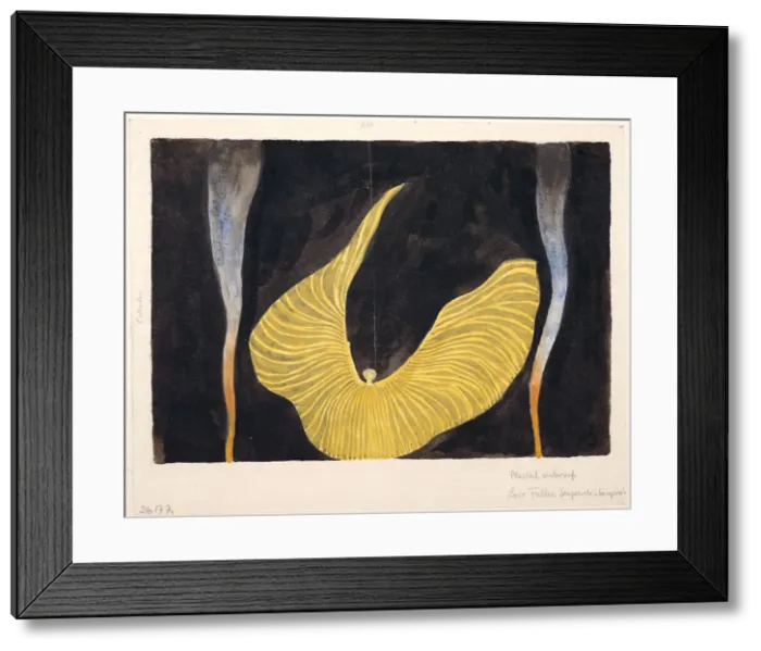 Framed Print : Loie Fuller in the Dance The Archangel, 1902. Artist: Moser, Koloman (1868-1918) Framed Print : Loie Fuller in the Dance The Archangel, 1902. Artist: Moser, Koloman (1868-1918)