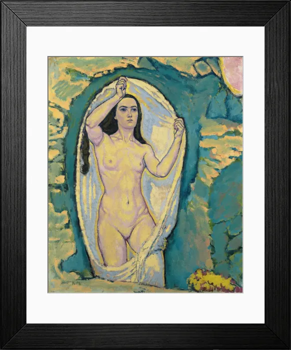 Framed Print : Venus in the Grotto, c. 1914. Artist: Moser, Koloman (1868-1918)