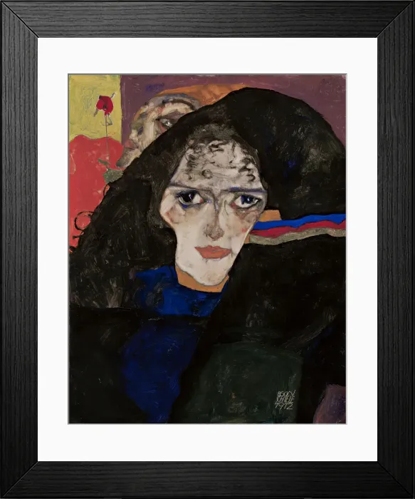 Framed Print : Mourning Woman, 1912. Artist: Schiele, Egon (1890?1918) Framed Print : Mourning Woman, 1912. Artist: Schiele, Egon (1890?1918)