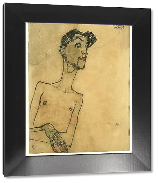 Mime van Osen, 1910. Artist: Schiele, Egon (1890?1918)