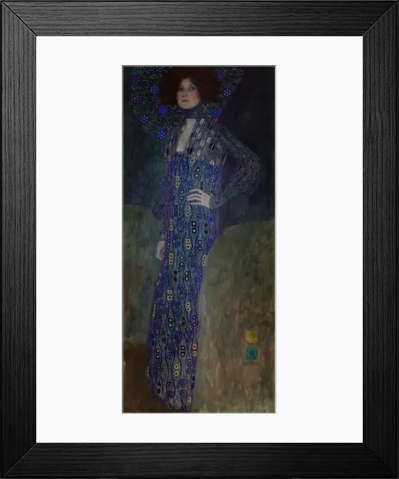 Framed Print : Portrait of Emilie Floge, 1902. Artist: Klimt, Gustav (1862-1918) Framed Print : Portrait of Emilie Floge, 1902. Artist: Klimt, Gustav (1862-1918)
