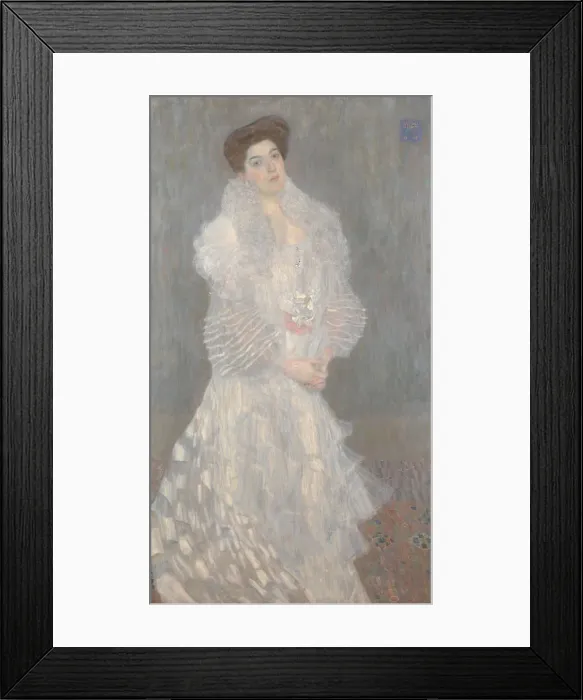 Framed Print : Portrait of Hermine Gallia, 1904. Artist: Klimt, Gustav (1862-1918) Framed Print : Portrait of Hermine Gallia, 1904. Artist: Klimt, Gustav (1862-1918)