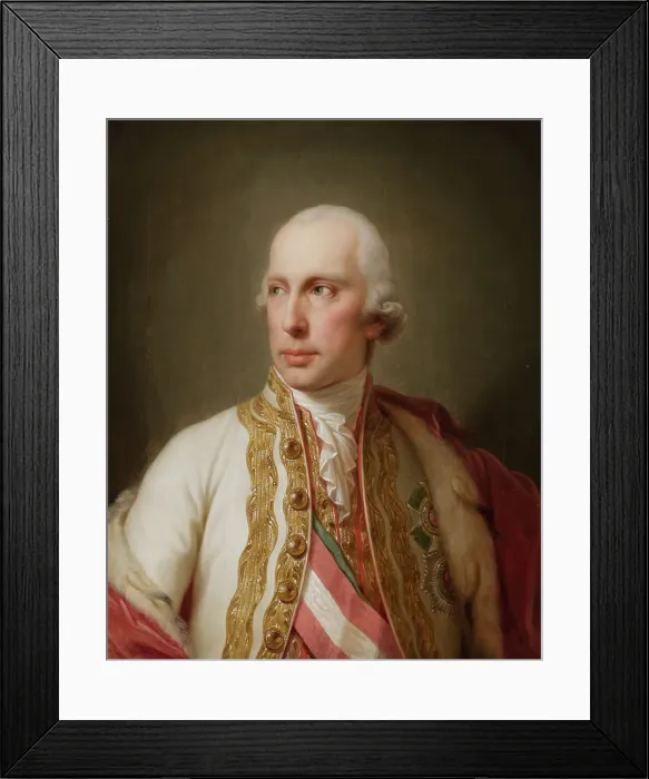 Framed Print : Portrait of Holy Roman Emperor Francis II (1768-1835). Artist: Lampi, Johann-Baptist, the Younger (1775-1837) Framed Print : Portrait of Holy Roman Emperor Francis II (1768-1835). Artist: Lampi, Johann-Baptist, the Younger (1775-1837)